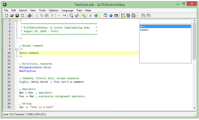 自动化脚本编写